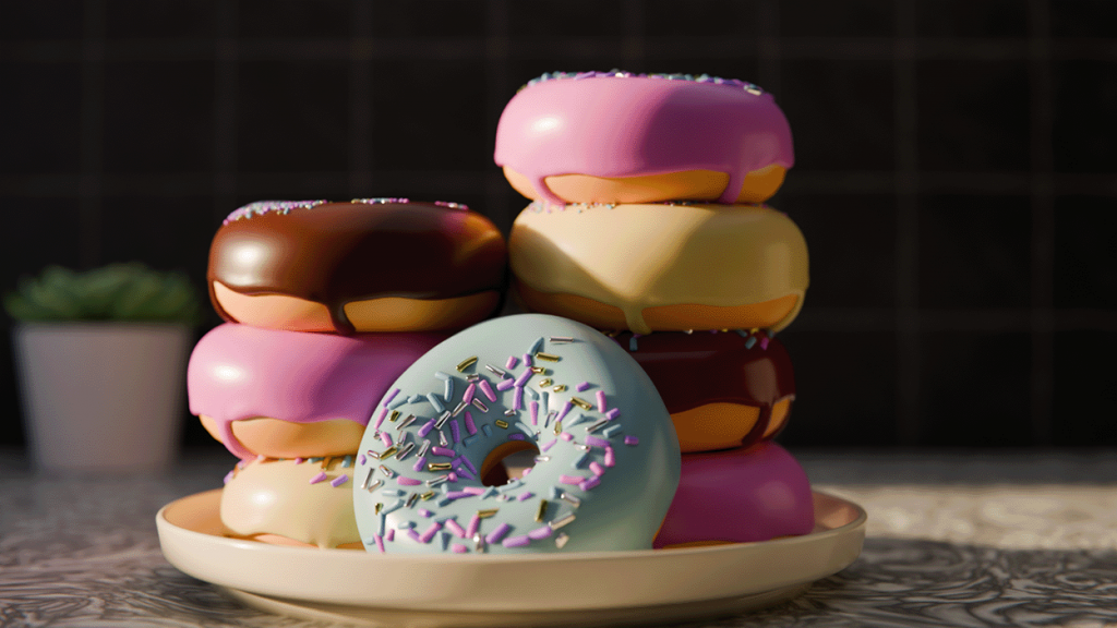 Blender: Donut Showcase