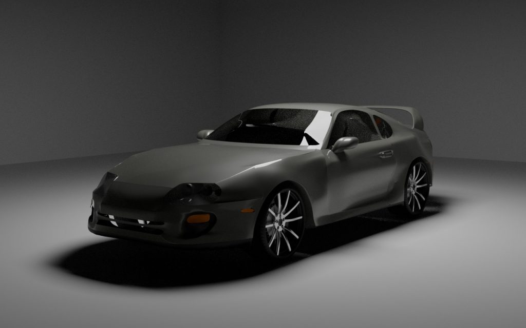 Blender: Toyota Supra